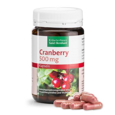 Cranberry-κάψουλες 500 mg 90 κάψουλες